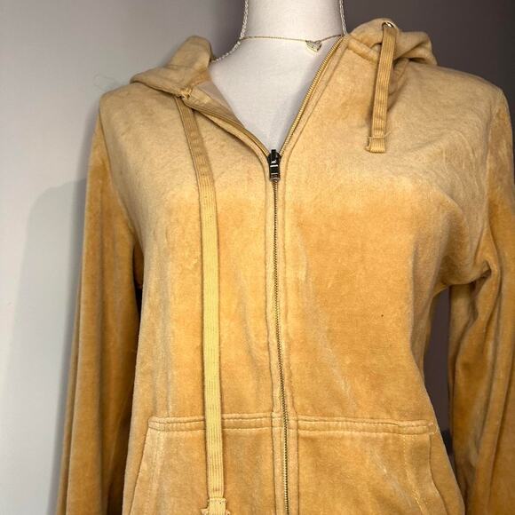 Velor Jacket Size Medium Y2k - Picture 1 of 5